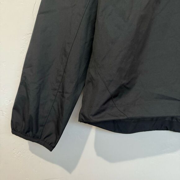 Port Authority Men’s Jacket Black Pullover Windbreaker Jacket Half Zip Large - Picture 4 of 7